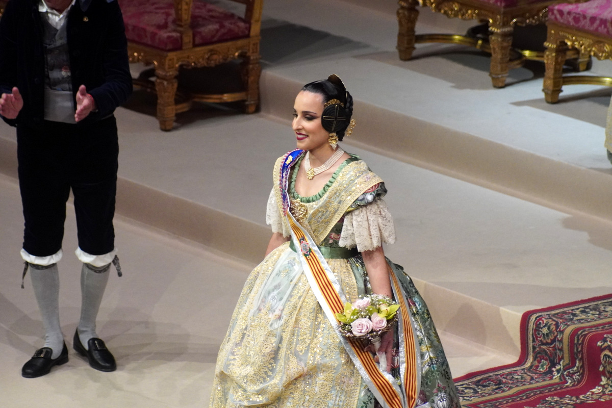 Exaltación de María Estela Arlandis como Fallera Mayor de Valencia 2024